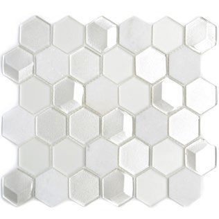 ROYAL 3D MIDI HEX WHITE