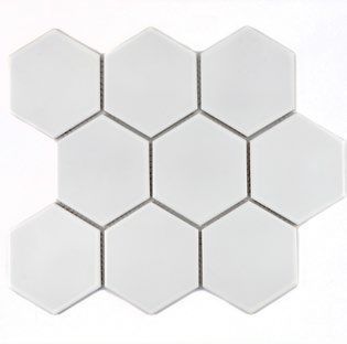 ROYAL LARGE MATT WHITE HEX