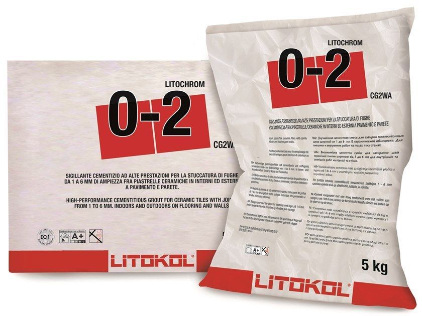 LITOCHROM 0-2 FEHÉR FLEX cement bázisú FUGÁZÓ