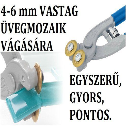 Üvegmozaik Vágófogó