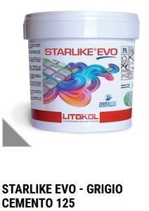 STARLIKE EVO GRIGIO CEMENTO epoxy gyanta