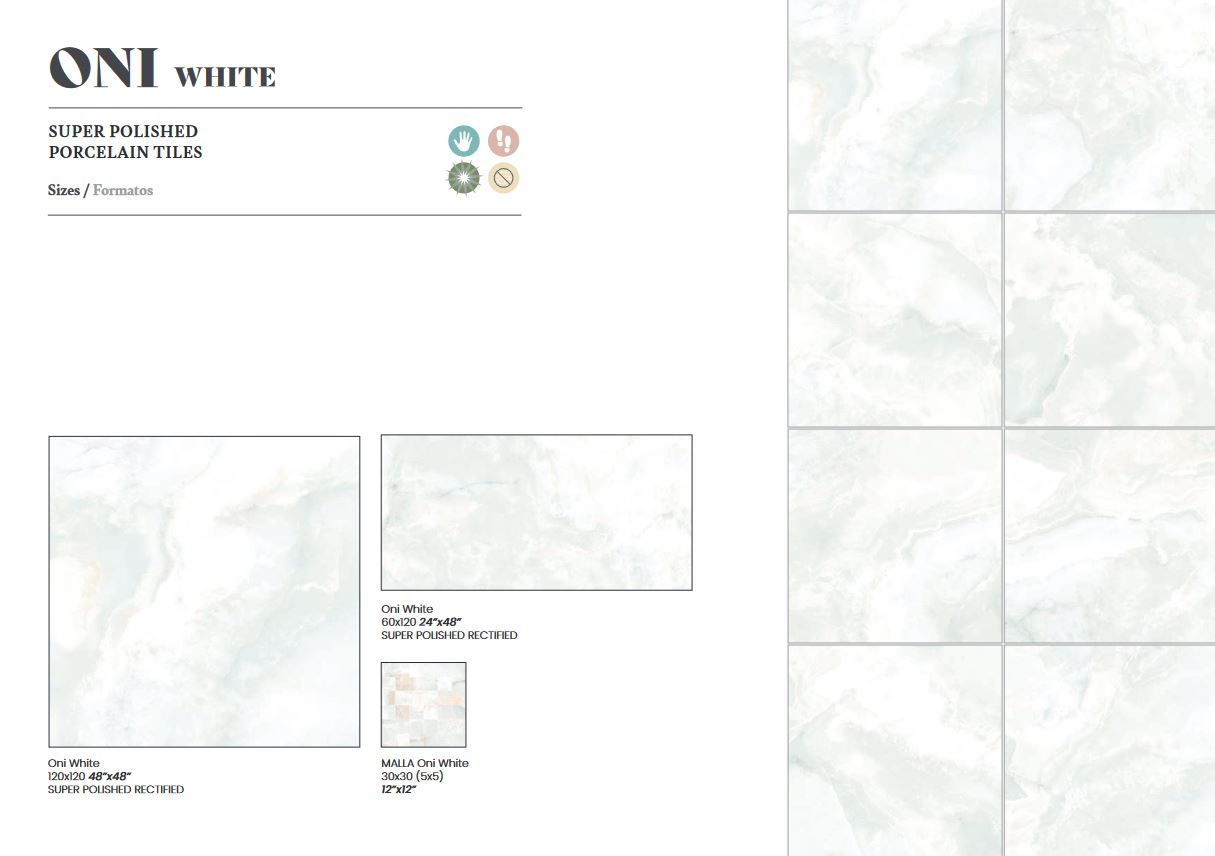 60X120 Geo Oni White