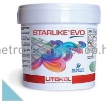 2,5 KG LITOKOL STARLIKE EVO Azzurro Caraibi